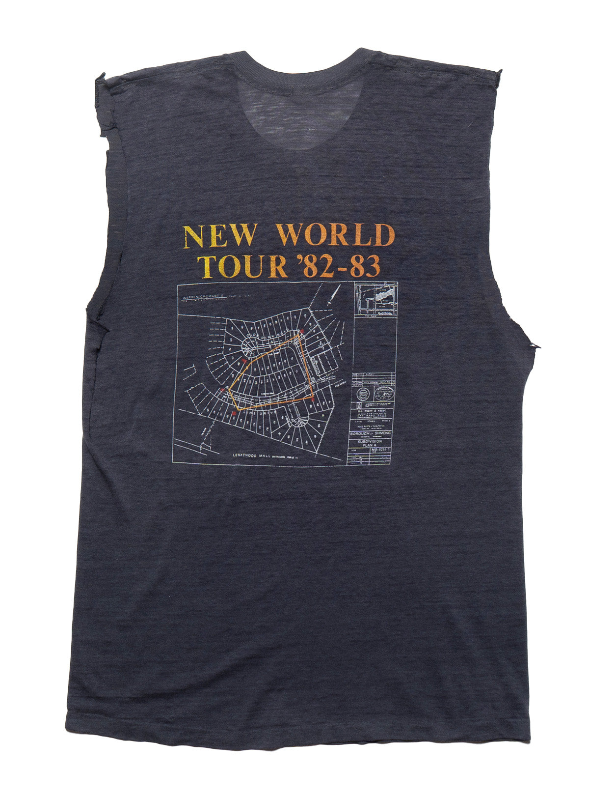 UNIF Trending | Vintage Rush Signals Tour Sleeveless Tee