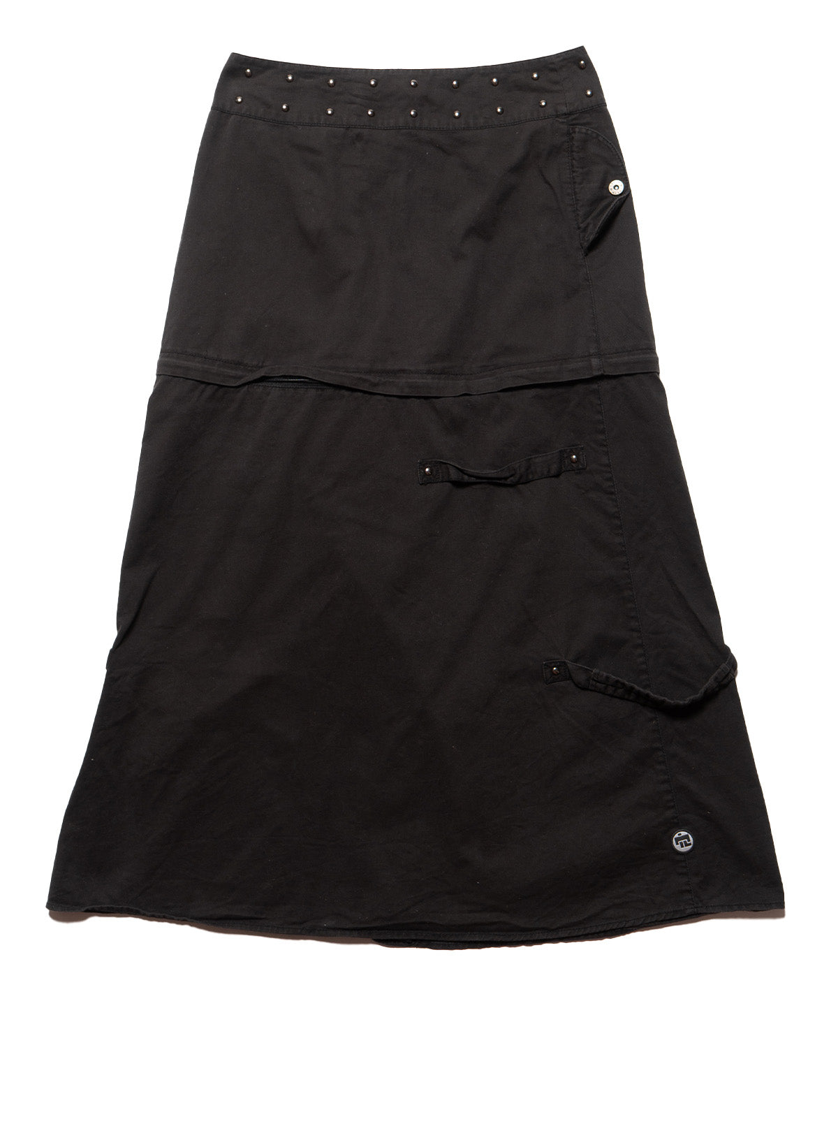 UNIF Essential | Vintage Y2k Goth Illig Convertible Skirt