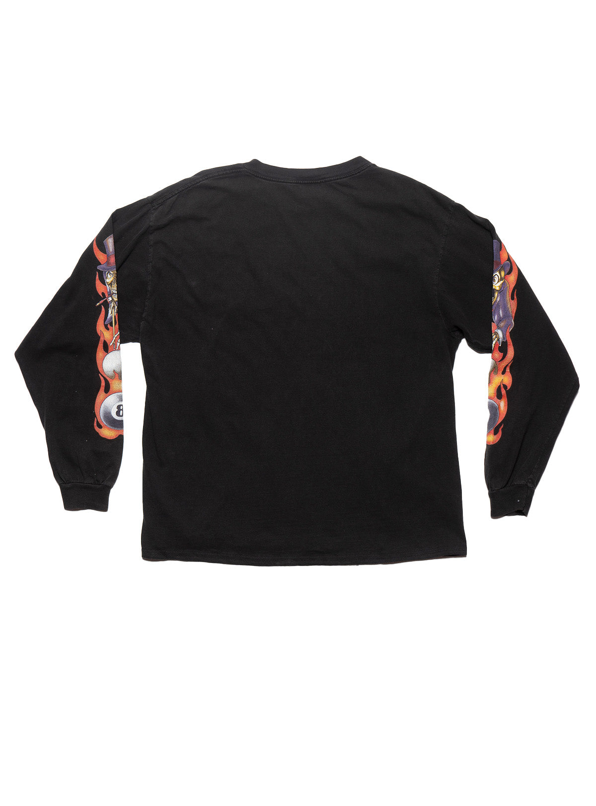 UNIF Hot Sale | Vintage Skeleton 8 Ball Long Sleeve Tee