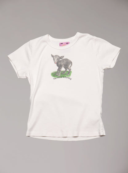 UNIF Best Seller | World Is Burning baby Tee