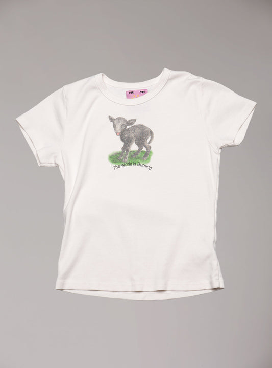 UNIF Best Seller | World Is Burning baby Tee