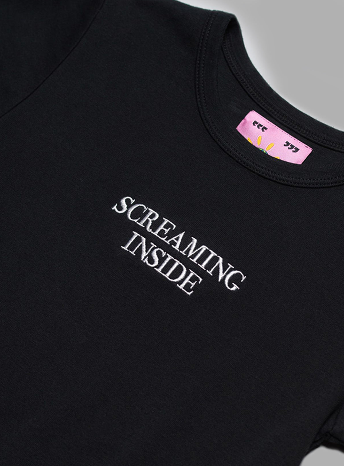 UNIF Smart Buy | Screaming Inside Baby Tee