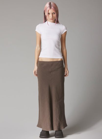 UNIF Great Value | Rib Asymmetrical Cap Sleeve