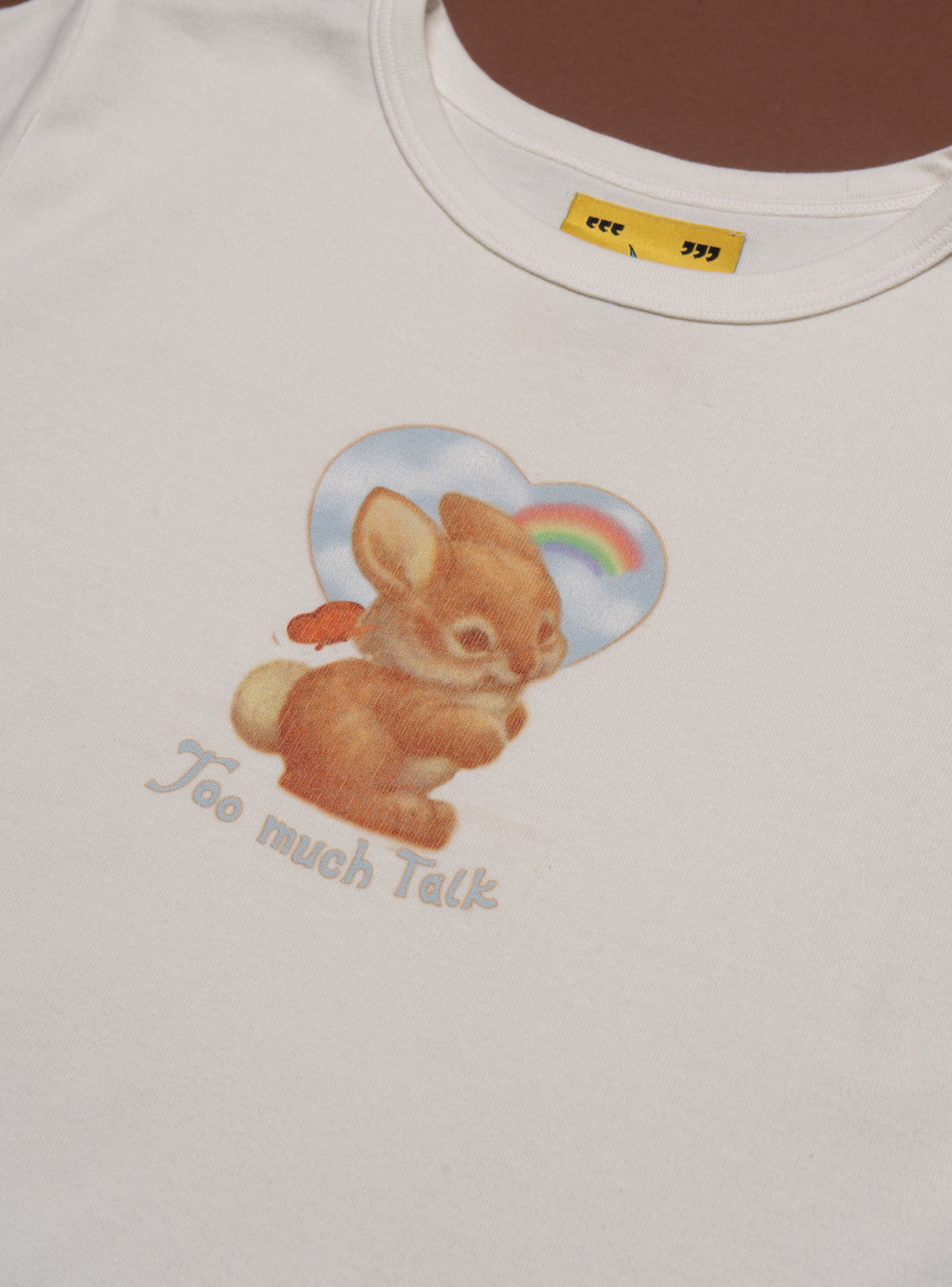 UNIF Exclusive | Too Much Talk Baby Tee