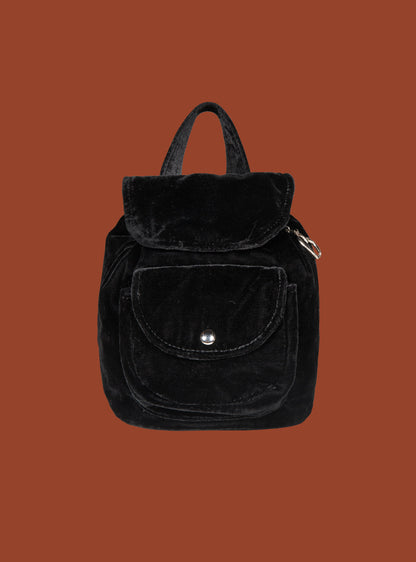 UNIF Signature | Blossom mini velvet backpack