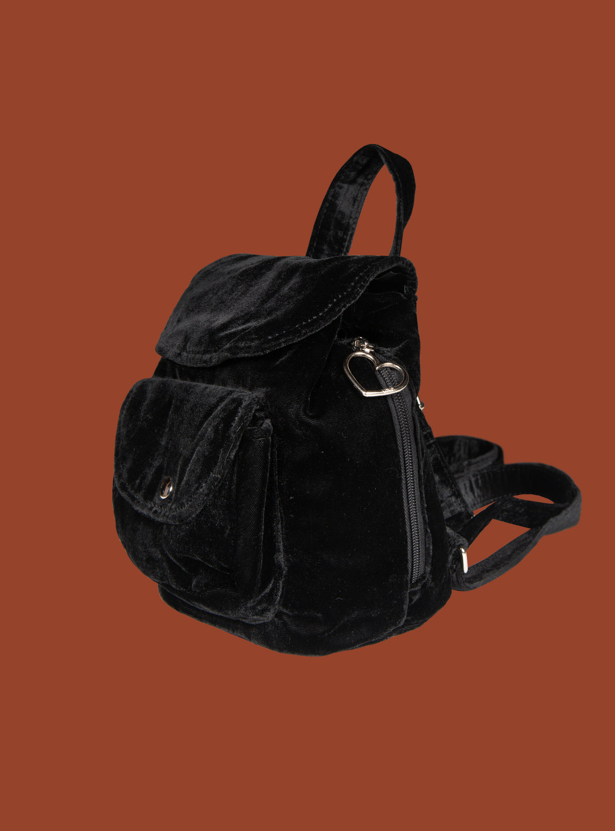 UNIF Signature | Blossom mini velvet backpack