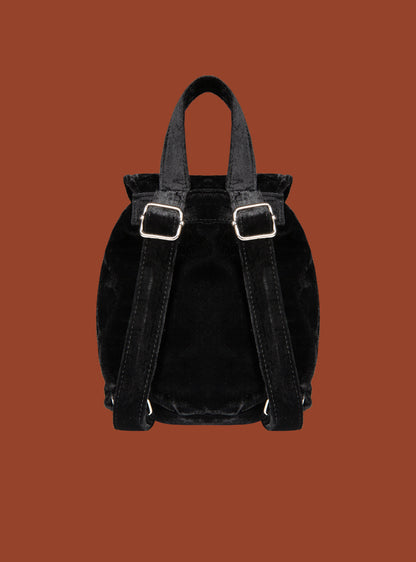UNIF Signature | Blossom mini velvet backpack