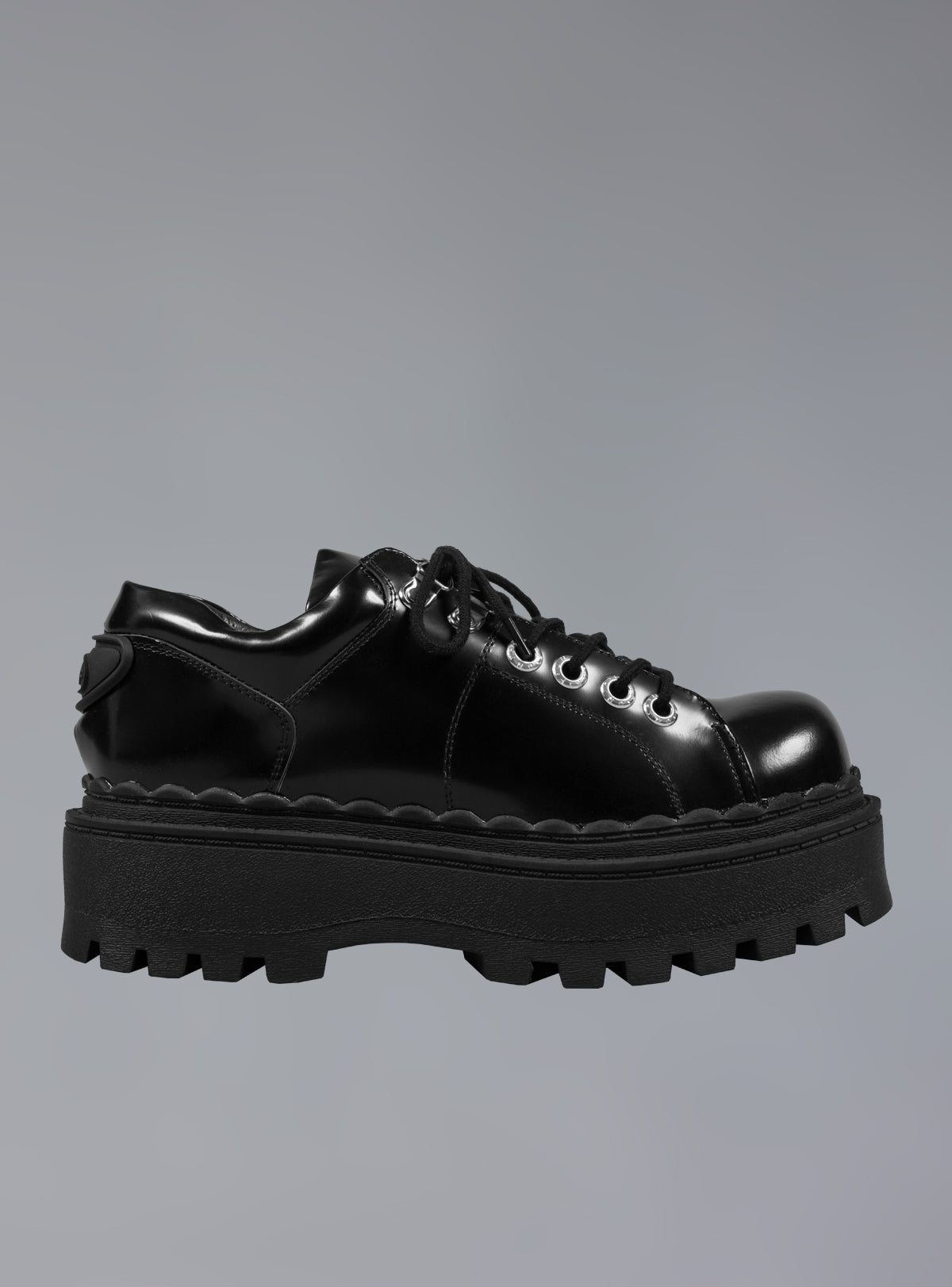 UNIF Special Offer | Low Top Leather Chunky Platform Boot in