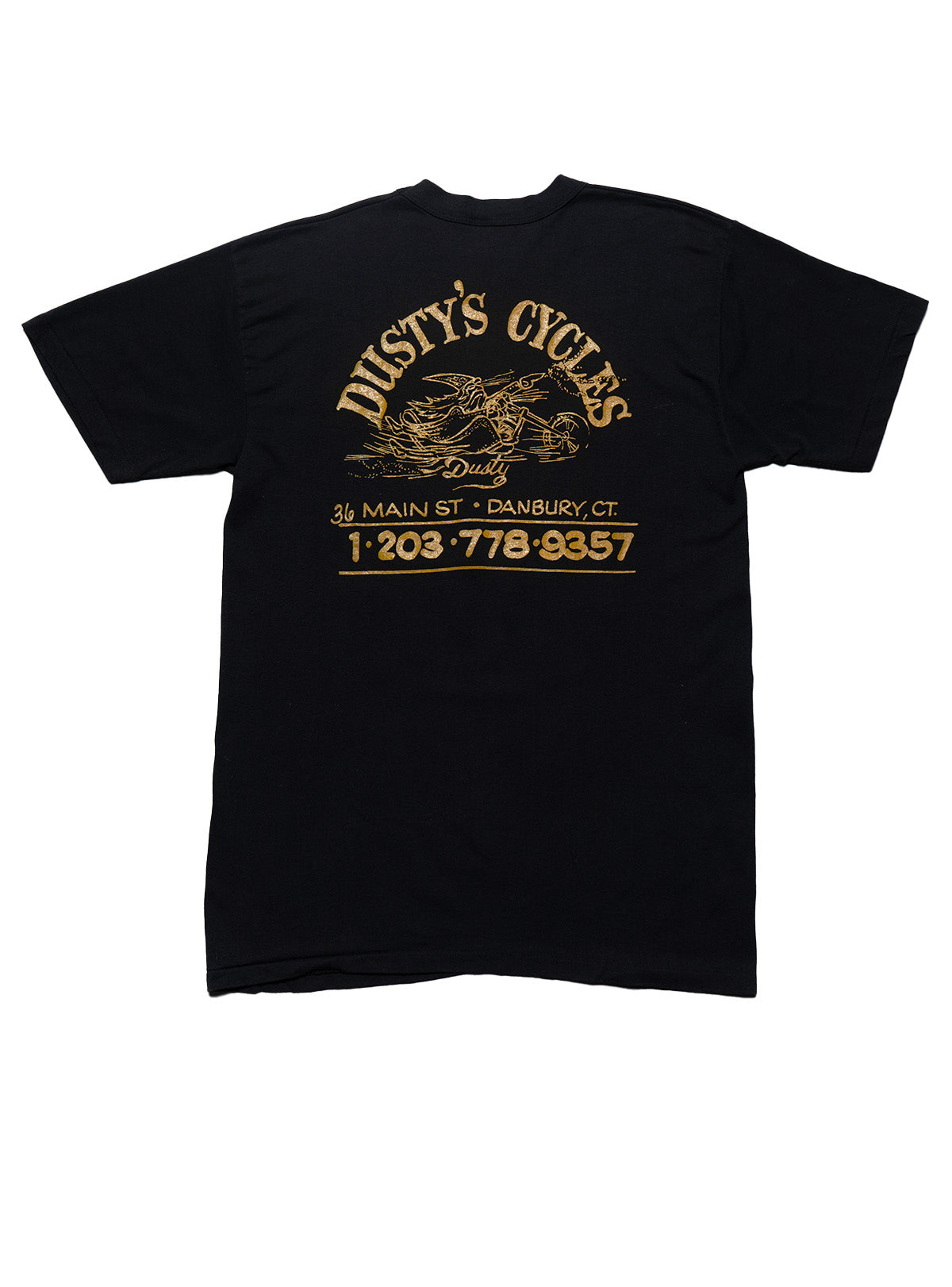 UNIF Popular | Vintage Die Yuppie Scum - Dusty's Cycles Tee