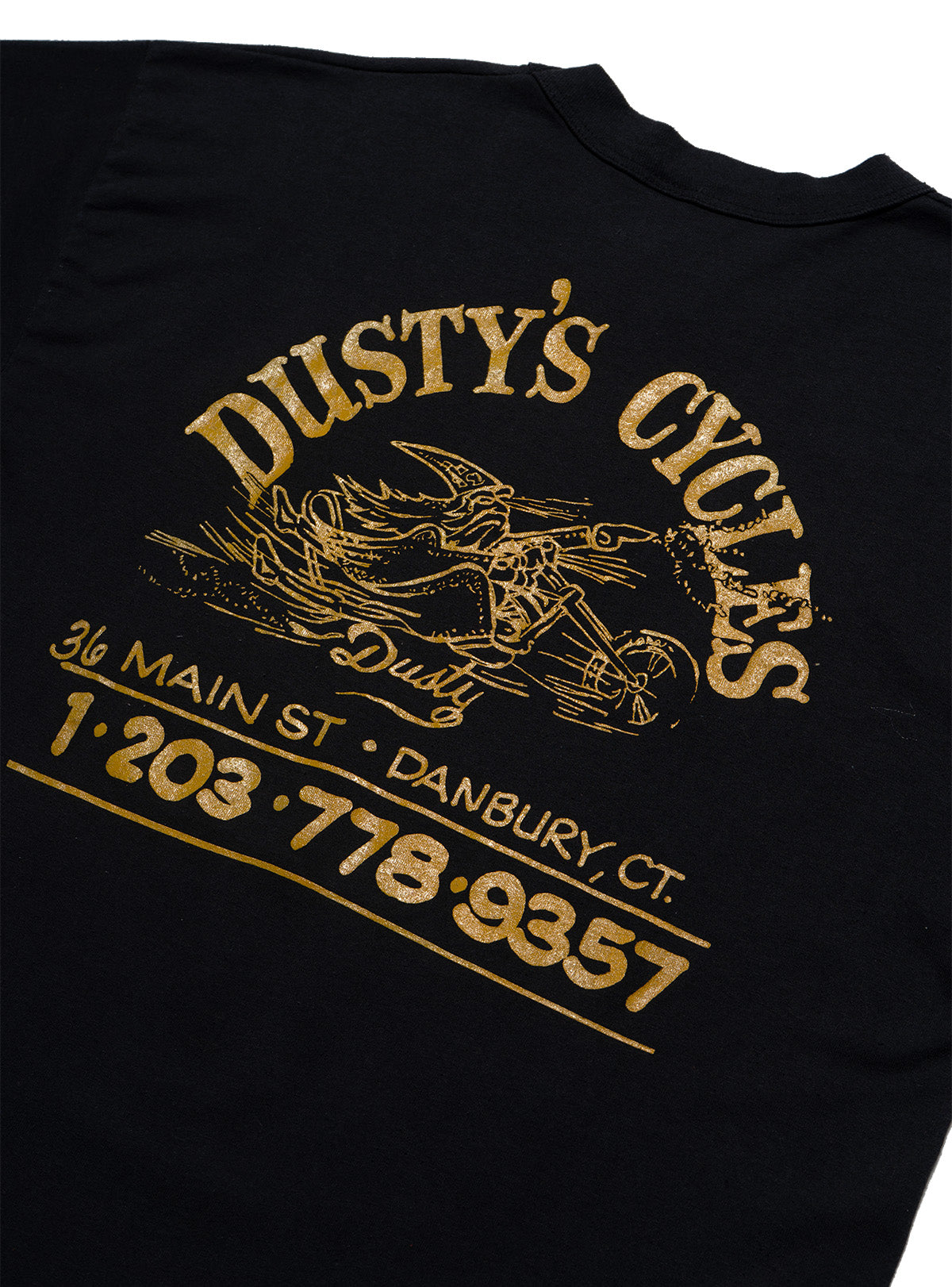 UNIF Popular | Vintage Die Yuppie Scum - Dusty's Cycles Tee