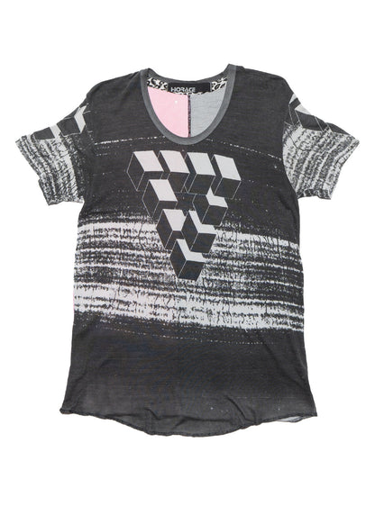 UNIF New | Vintage Horace 3D Cube Tee