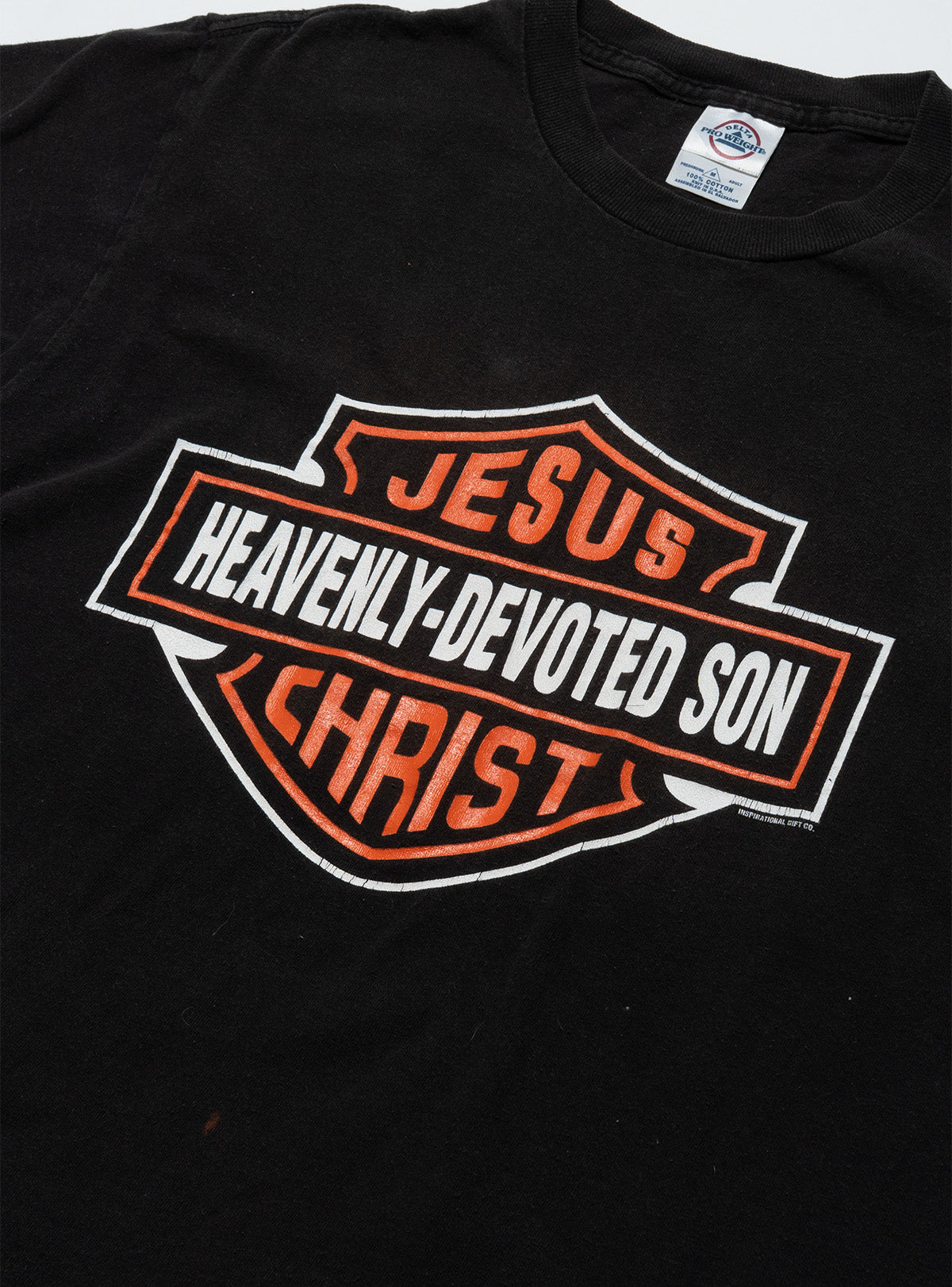 UNIF Recommended | Vintage Harley Jesus Christ Heavenly-Devoted Son Tee