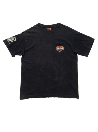 UNIF Everyday | Vintage Harley Davidson Lake Shore Waukegan IL Tee