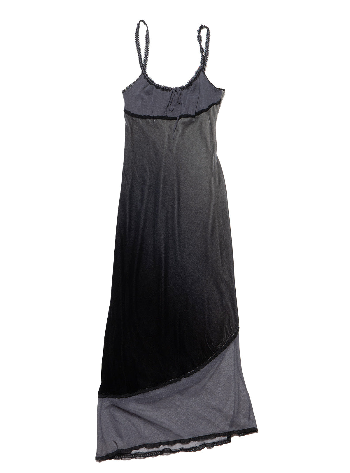 UNIF Quality | Vintage Betsy Johnson Velvet Gray Long Dress