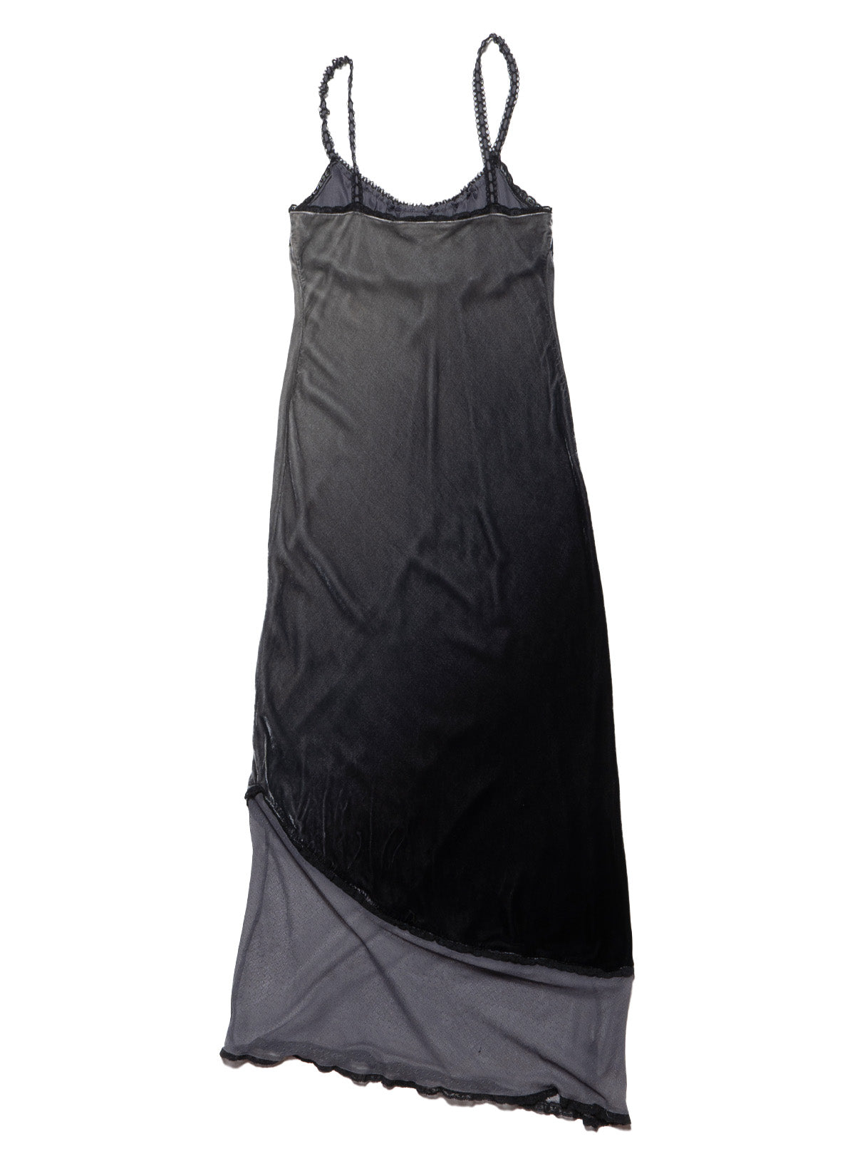 UNIF Quality | Vintage Betsy Johnson Velvet Gray Long Dress