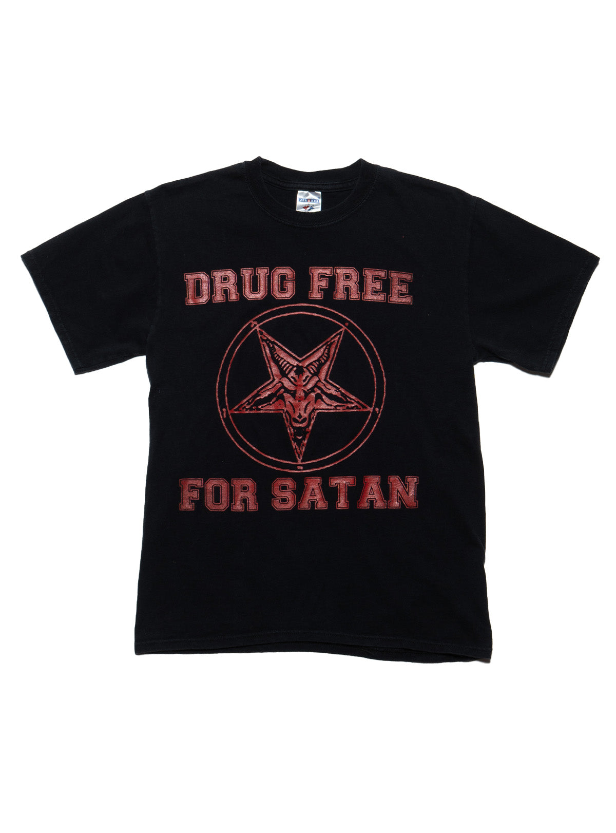 UNIF Premium | Vintage Drug Free For Satan Tee