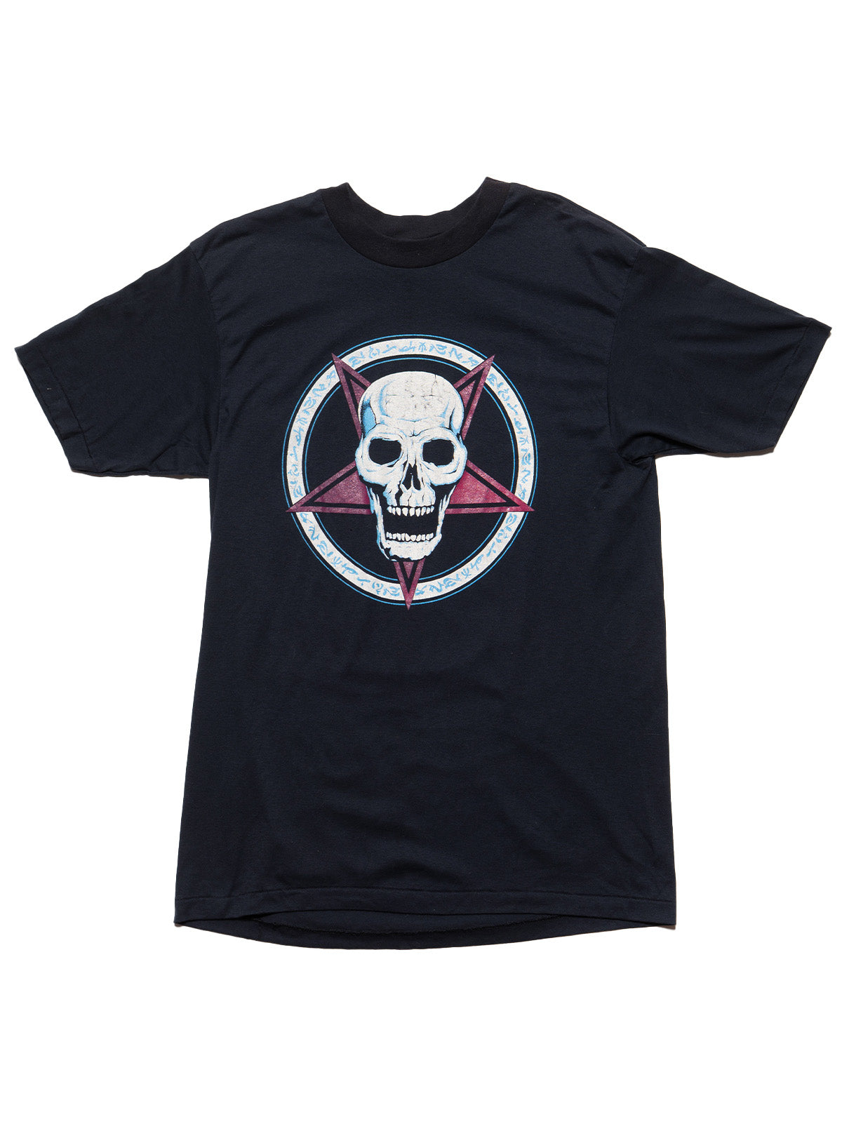 UNIF Value | Vintage Pentagram Skull Tee