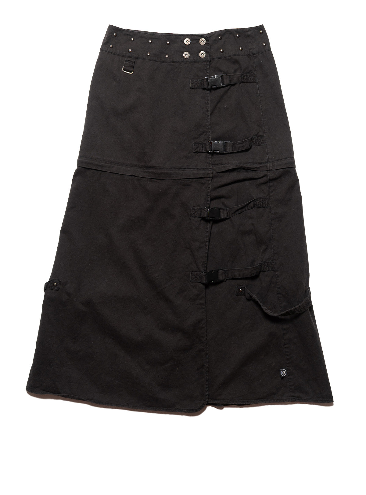 UNIF Essential | Vintage Y2k Goth Illig Convertible Skirt