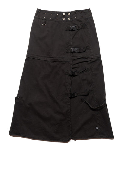 UNIF Essential | Vintage Y2k Goth Illig Convertible Skirt