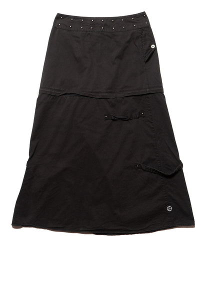 UNIF Essential | Vintage Y2k Goth Illig Convertible Skirt