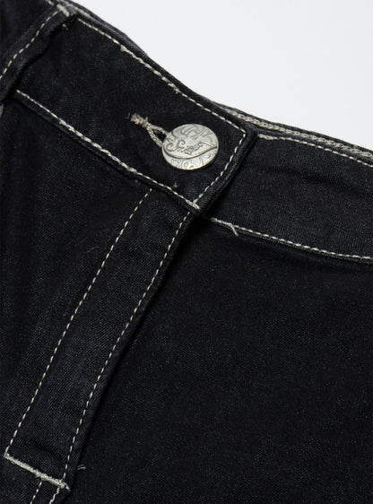 UNIF New | Vintage Style J Jean Skirt