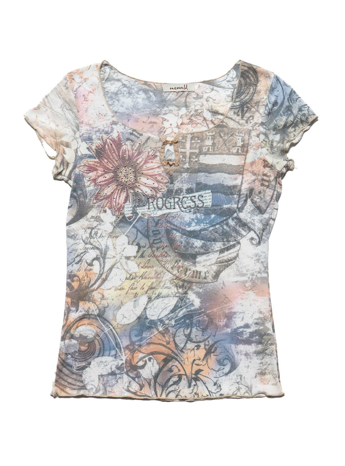 UNIF Sale | Vintage Oneworld Progess Top