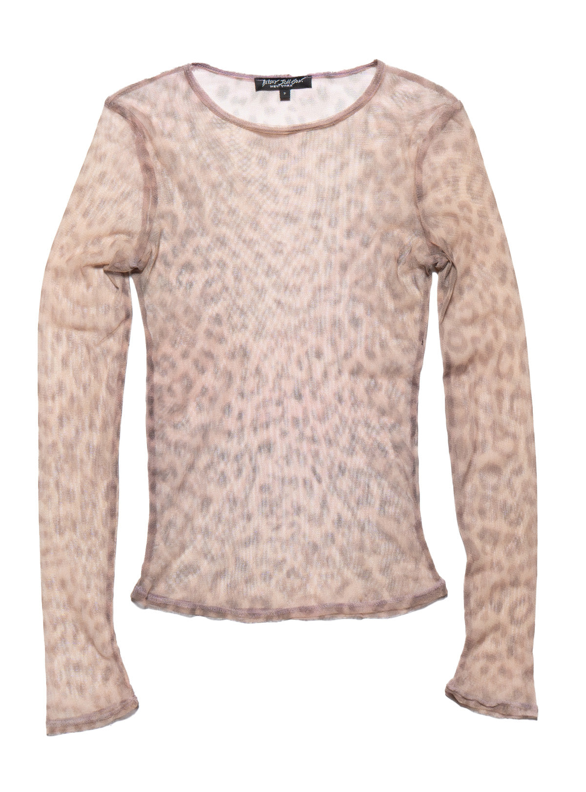 UNIF Trending | Vintage Betsy Johnson Cheetah Print Long Sleeve Top