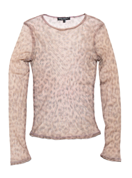 UNIF Trending | Vintage Betsy Johnson Cheetah Print Long Sleeve Top