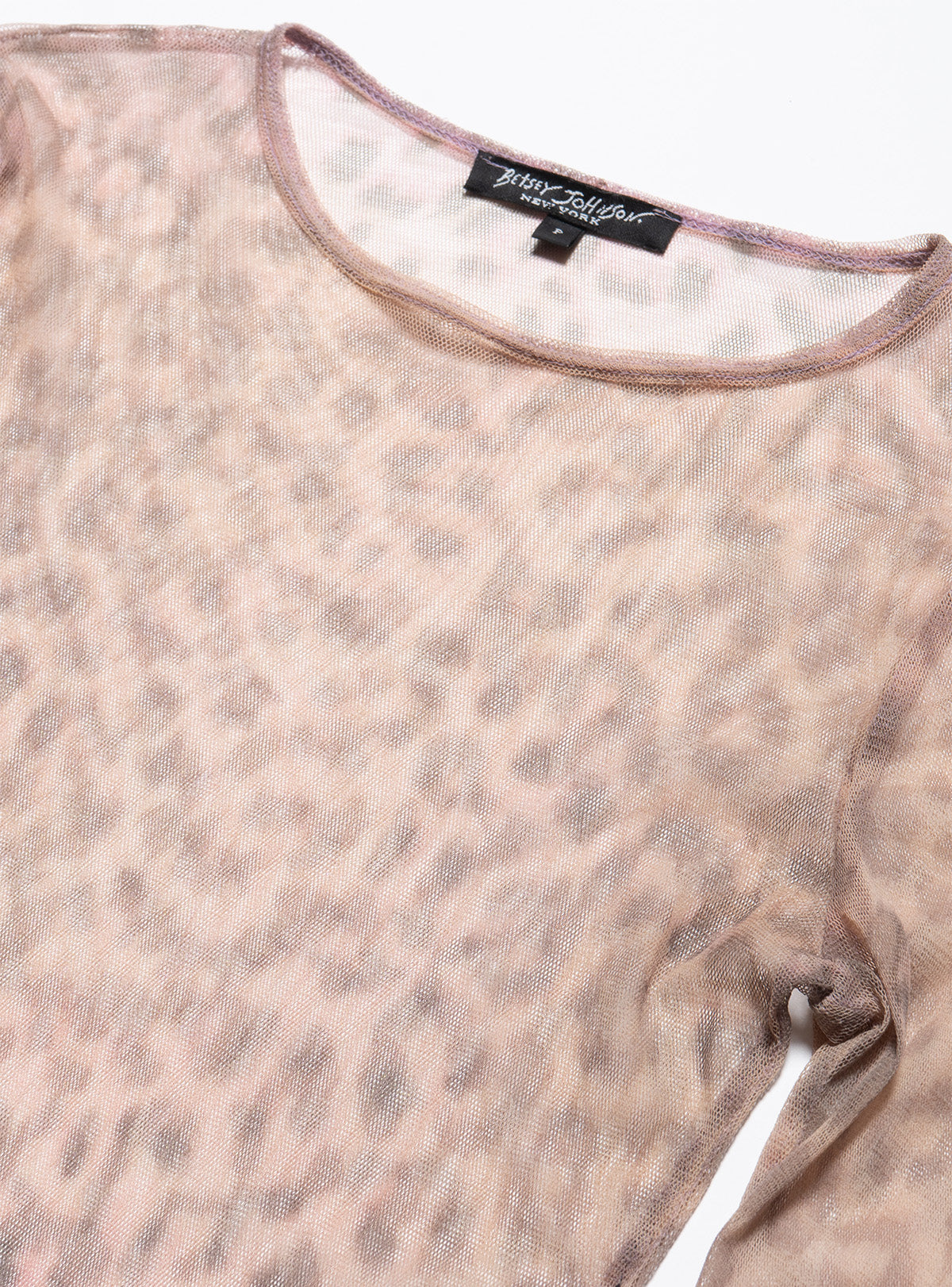UNIF Trending | Vintage Betsy Johnson Cheetah Print Long Sleeve Top