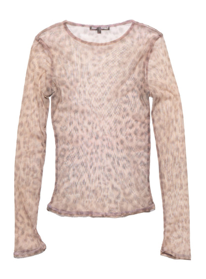 UNIF Trending | Vintage Betsy Johnson Cheetah Print Long Sleeve Top
