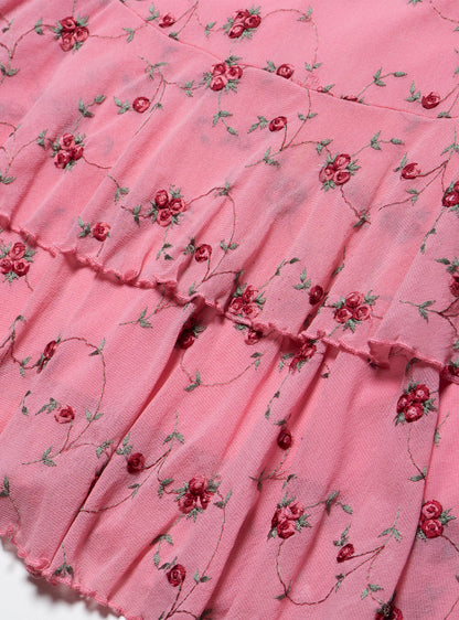 UNIF Smart Buy | Vintage Pink Floral Dress