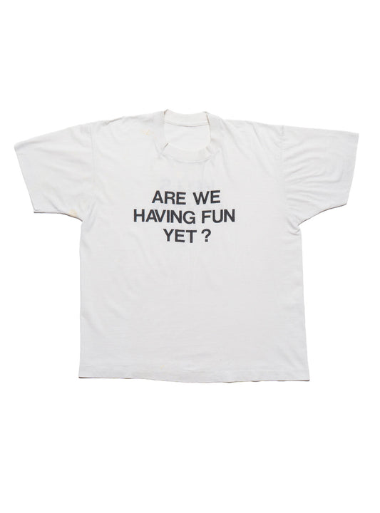 UNIF Latest | Vintage Are We Having Fun Yet? Tee