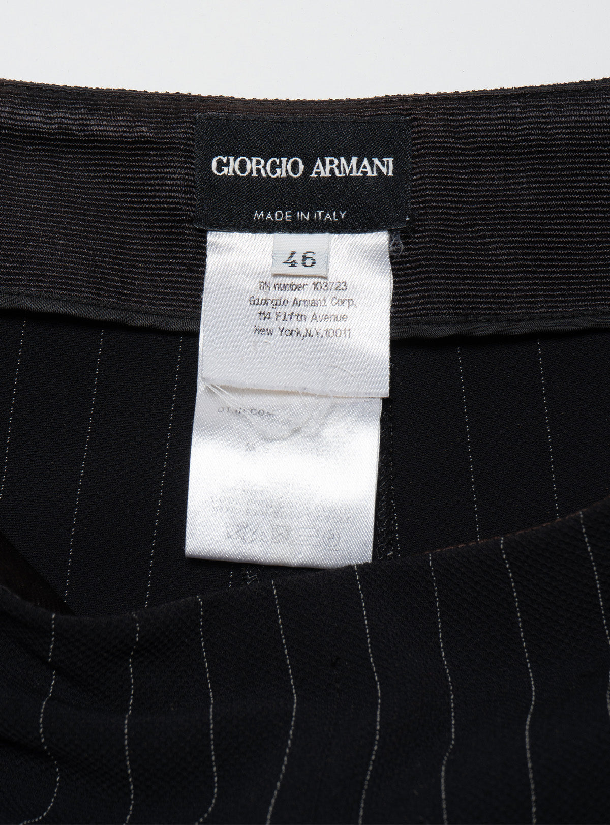 UNIF Hot Sale | Vintage Giorgio Armani Pinstripe Pants