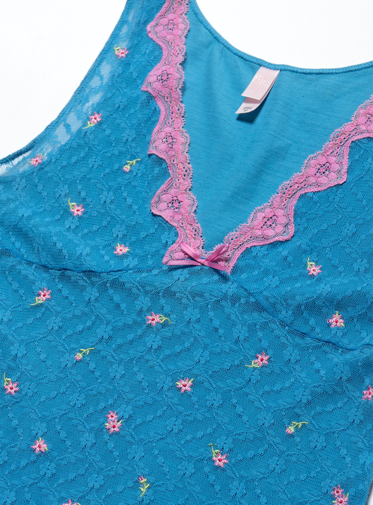 UNIF Best Seller | Vintage Victoria's Secret Blue and Pink Top