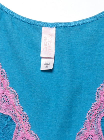 UNIF Best Seller | Vintage Victoria's Secret Blue and Pink Top