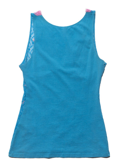 UNIF Best Seller | Vintage Victoria's Secret Blue and Pink Top