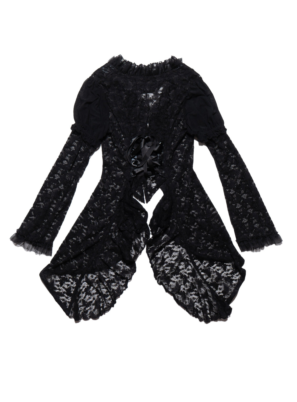 UNIF Premium | Vintage Frill by h.naoto Bolero Lace Cardigan