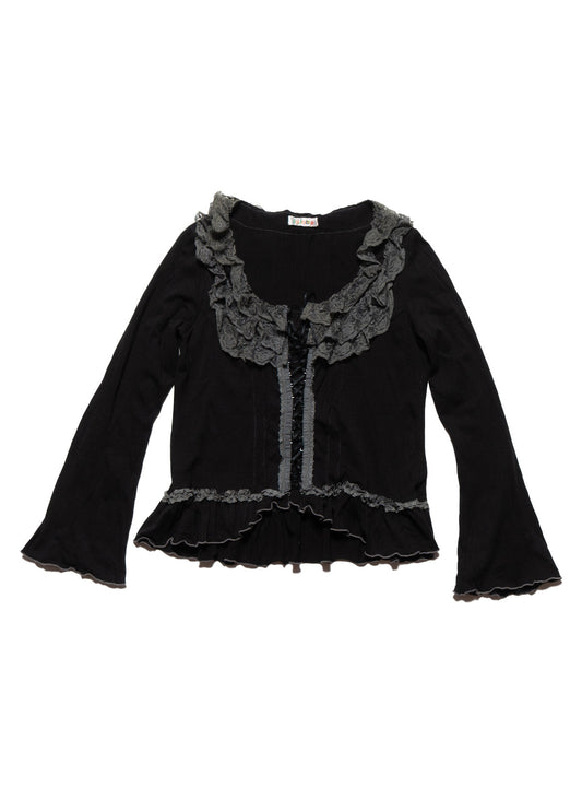 UNIF New | Vintage Jojoba Frill Top