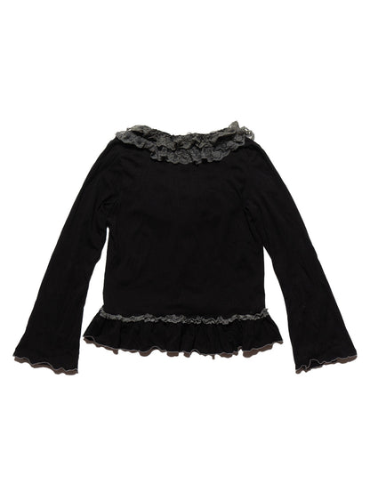 UNIF New | Vintage Jojoba Frill Top