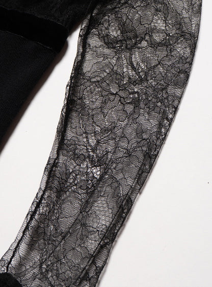 UNIF Trusted | Vintage Blumarine lace Rose Sweater