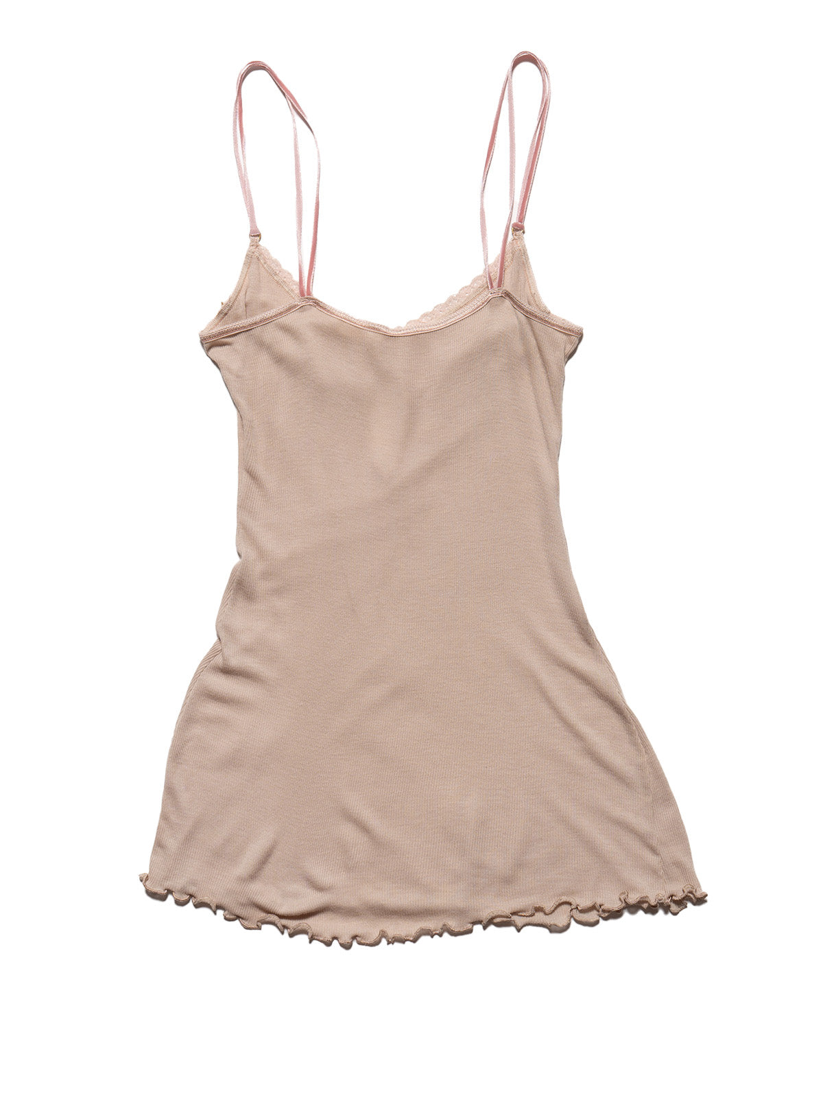 UNIF Great Value | Vintage Delicate Dusty Beige/Pink Rose Tank