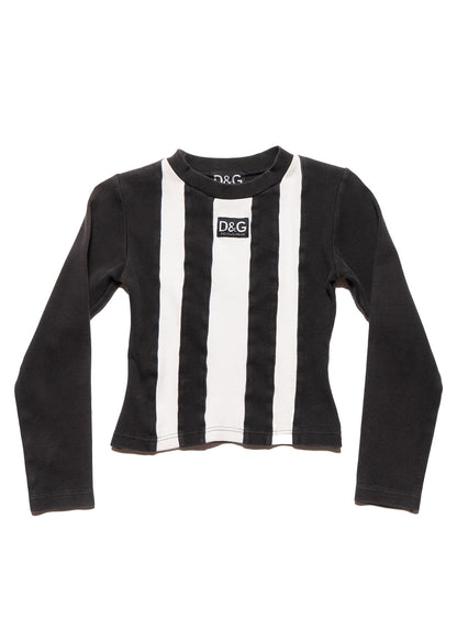 UNIF Customer Favorite | Vintage D&G & Striped Longsleeve Top