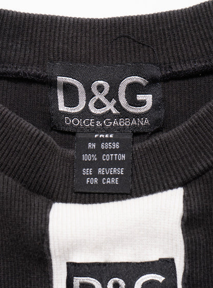 UNIF Customer Favorite | Vintage D&G & Striped Longsleeve Top