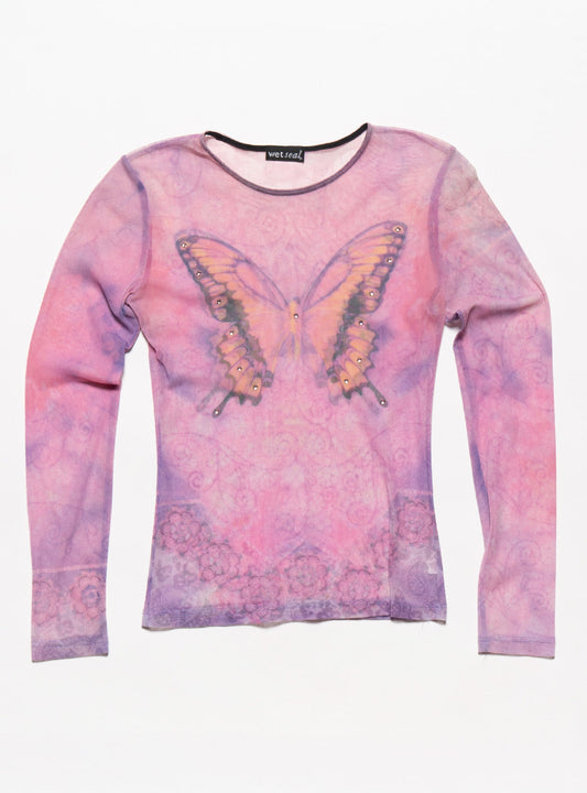 UNIF New | Vintage Wet Seal Butterfly Top